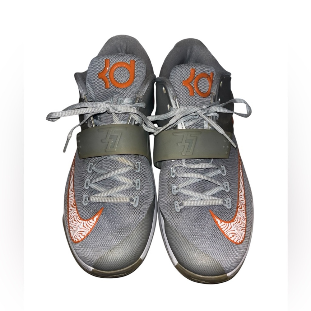 Nike KD 7 ‘Wild West’ Silver Orange US Men’s Size 12